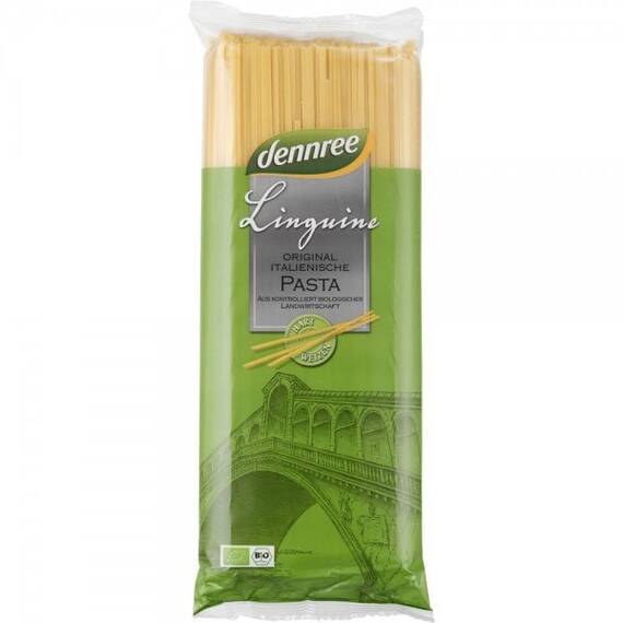Linguine din grau dur 1kg Dennree - - Roveli