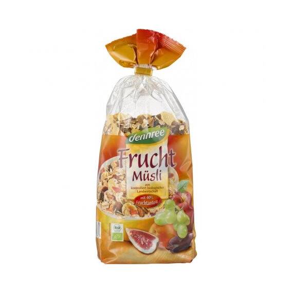 Musli cu fructe ecologic 750g Dennree - - Roveli