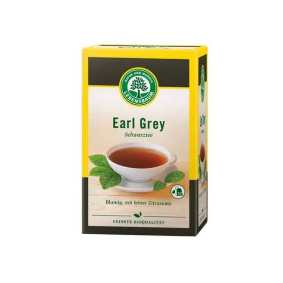 Ceai negru Earl Grey 40g Lebensbaum - - Roveli