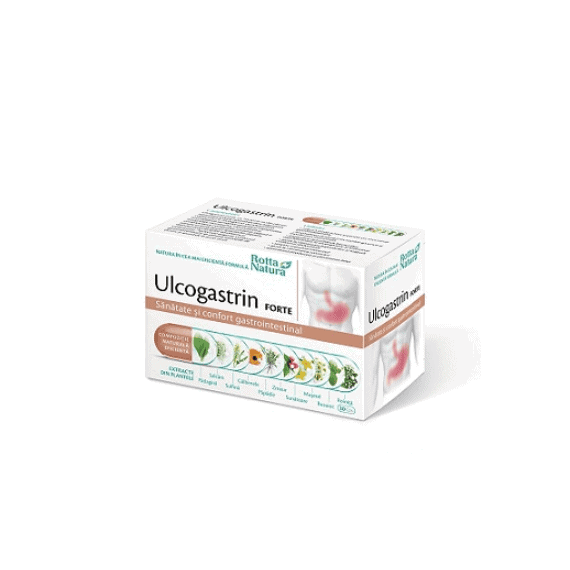 Ulcogastrin Forte 30 capsule Rotta Natura - - Roveli