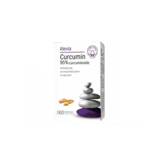 Curcumin 95% Curcuminoide 60 comprimate Alevia - - Roveli