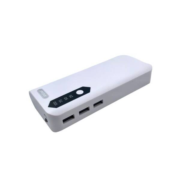 Baterie externa 10000mah : Culoare - alb, Culoare (tm): alb - - Roveli