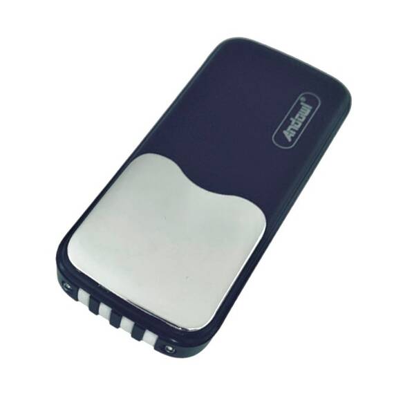 Baterie externa 12000mAh cu cabluri incorporate : Culoare - negru, Culoare (tm): negru - - Roveli