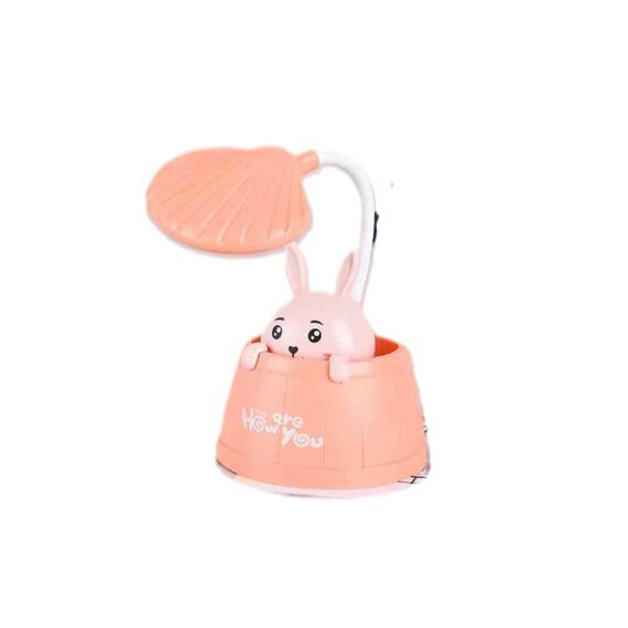 Veioza pentru copii cu iepuras : Culoare - verde, Culoare (tm): roz - - Roveli