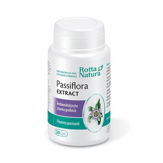 Passiflora Extract 30 capsule Rotta Natura - - Roveli