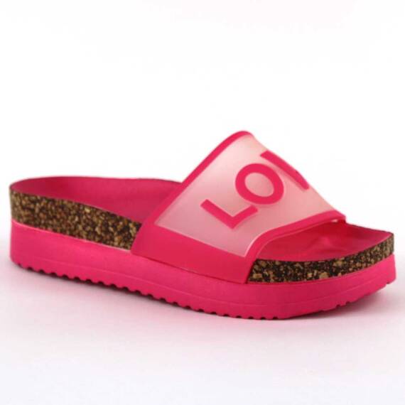 ​Papuci de dama, usori si comozi 00113-FUXIA, Culoare (12): Fucsia, Marime (12): 41 - - Roveli