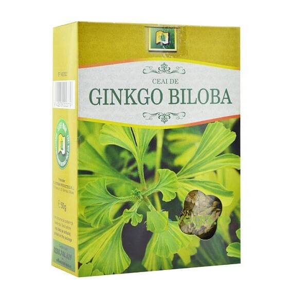 Ceai de Ginkgo Biloba 50 g Stef Mar - - Roveli