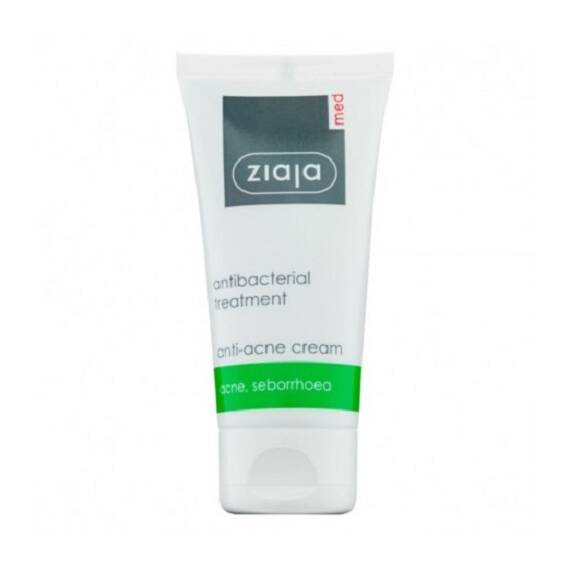 Crema Antiacneica pentru Ten Gras Acneic Seboreic 50 ml Ziaja - - Roveli
