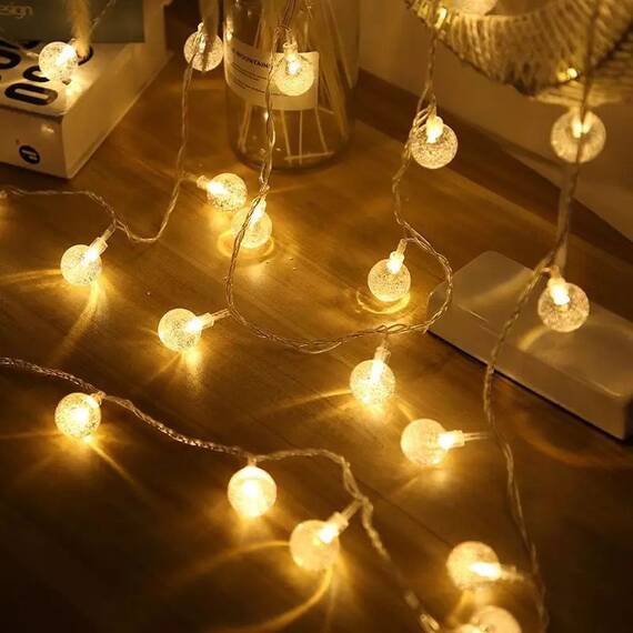 Instalatie pentru craciun liniara, 130 leduri, 22m : Tip lumina - RGB-multicolor, Tip lumina (tm): Calda - - Roveli