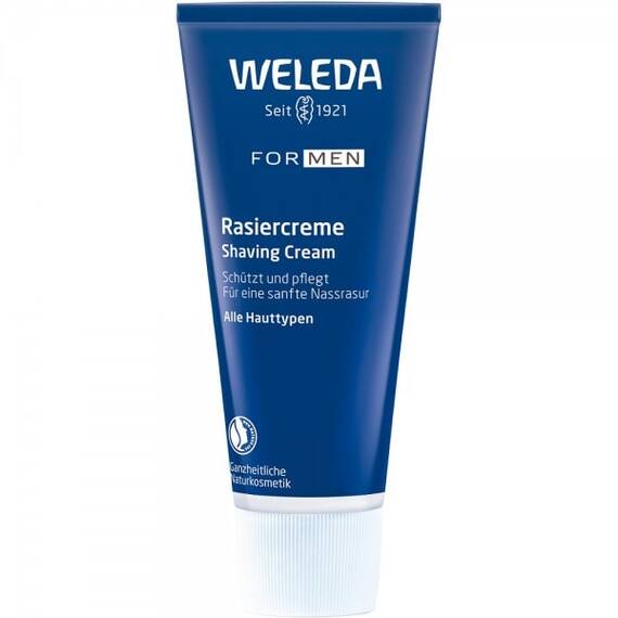 Crema de ras pentru barbati 75ml Weleda - - Roveli