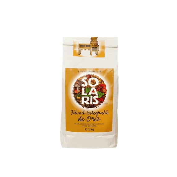 Faina Integrala de Orez 1 kg Solaris - - Roveli