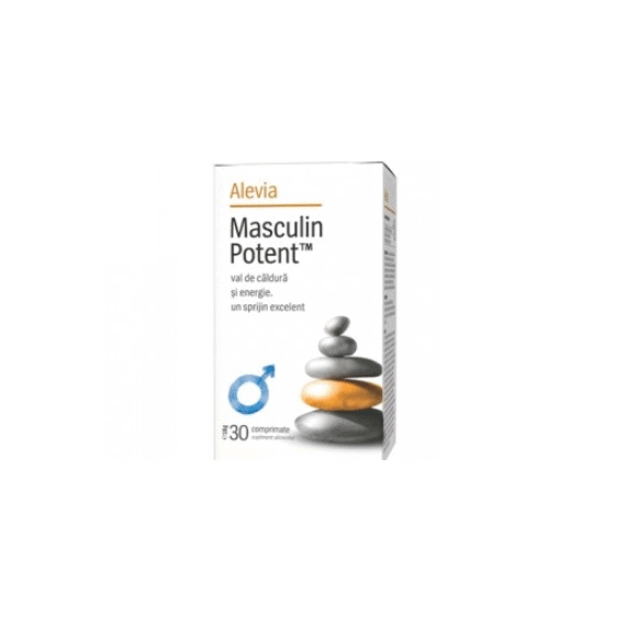Masculin Potent 30 comprimate Alevia - - Roveli