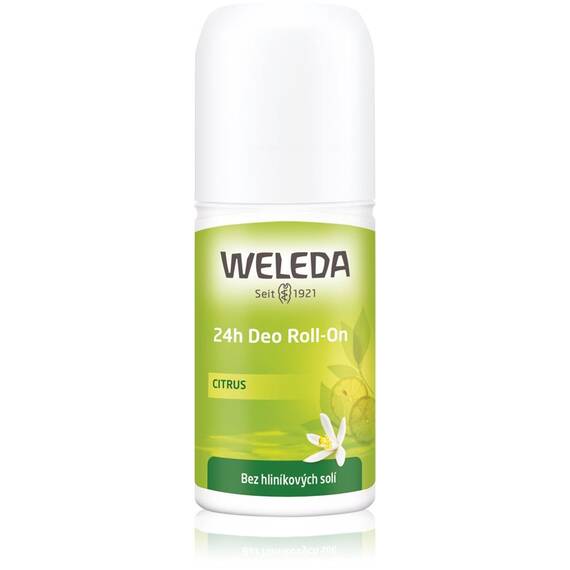 Deodorant Roll-On 24h cu extract de citrice 50ml Weleda - - Roveli