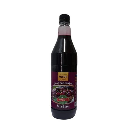 Sirop Concentrat din Visine 1l Laboratoarele Merlin - - Roveli