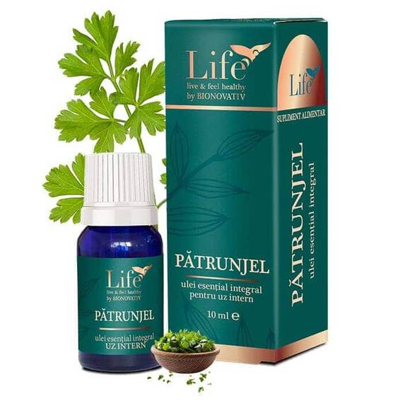 Ulei Esential Integral din Seminte de Patrunjel 10 ml Bionovativ Life - - Roveli