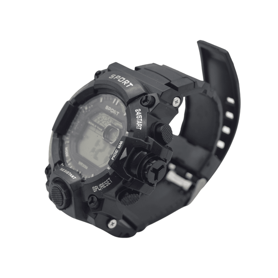 Ceas digital barbatesc Sport, Quartz, multifunctional - 3- Roveli
