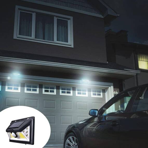 Lampa solara 52 leduri 1828B , senzor de miscare - 4- Roveli