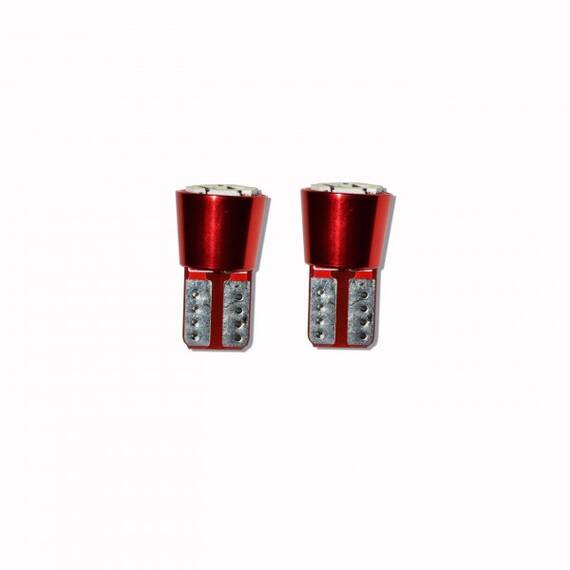 Set 2 x becuri pozitie LED T10, canbus, 5W, 6LED - - Roveli