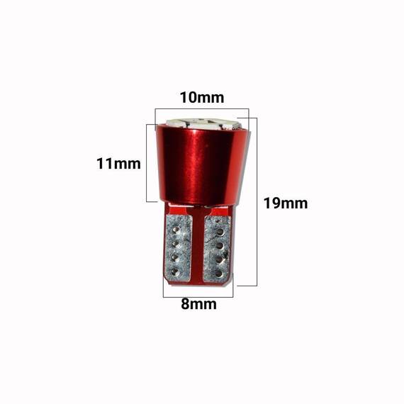 Set 2 x becuri pozitie LED T10, canbus, 5W, 6LED - 3- Roveli