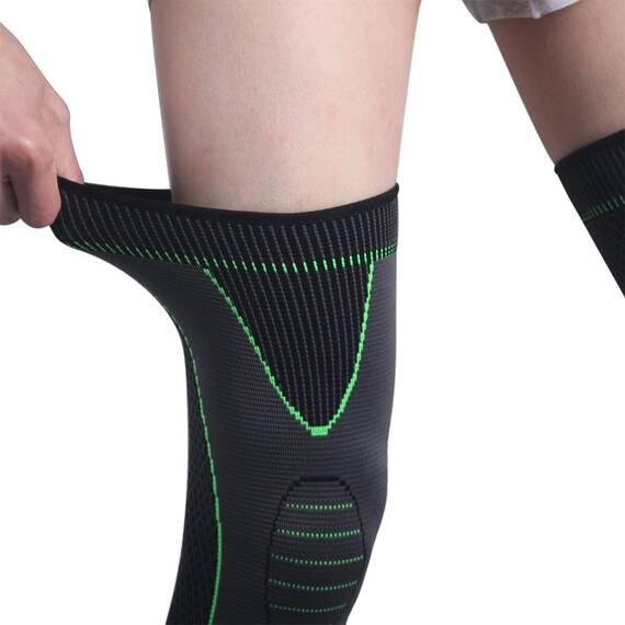 Genunchiera elastica lunga, protectie genunchi, universala - 7- Roveli