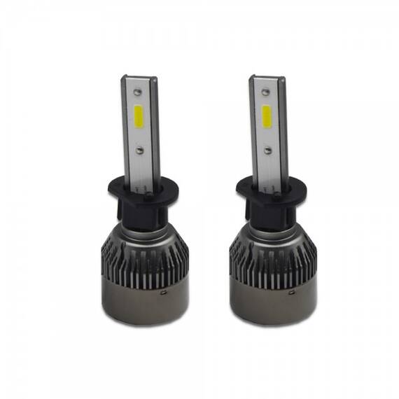 Set 2 becuri LED auto R6, 50W, 6000k – Slot H1, 48LED - - Roveli