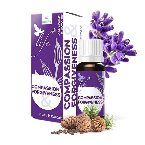 Uleiuri Esentiale Combinate Compassion & Forgiveness 10 ml Bionovativ Life - - Roveli