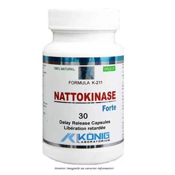 Nattokinase Forte 30 capsule Konig Laboratorium - - Roveli