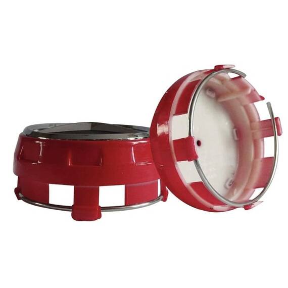 Set 4 Capace jante cu sigla Mercedes Benz, AMG, 75mm - 8- Roveli