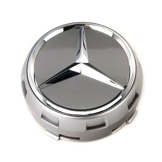 Set 4 Capace jante cu sigla Mercedes Benz, AMG, 75mm - 12- Roveli