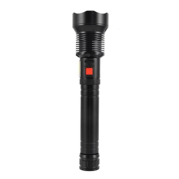 Lanterna LED incarcare USB C, Zoom reglabil, P50 : Culoare - negru, Culoare (tm): negru - - Roveli