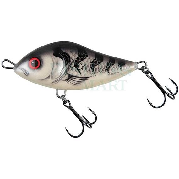 Vobler Salmo Slider SD10S, Varianta (50): Slider SD10S WST White Striper - - Roveli