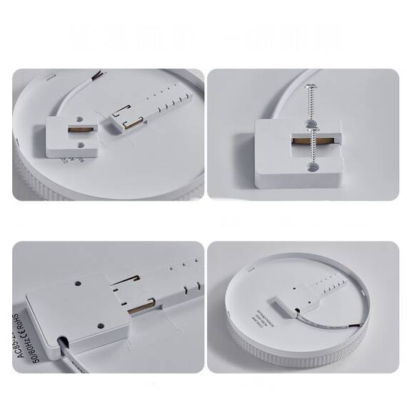 Plafoniera LED rotunda, lumina alb rece : Putere - 48W, Set - 5 buc - - Roveli