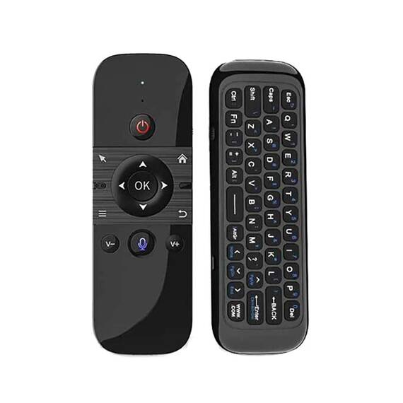 Mini air mouse cu tastatura A259, control multimedia - 2- Roveli