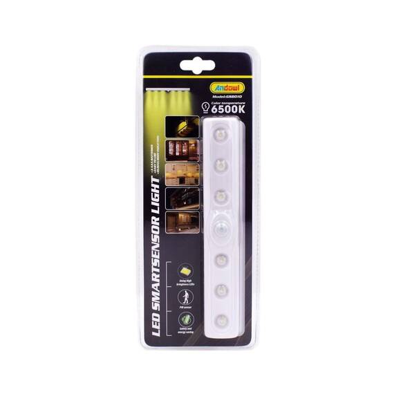 Lampa 6LED cu senzori de miscare GS8010 - 7- Roveli
