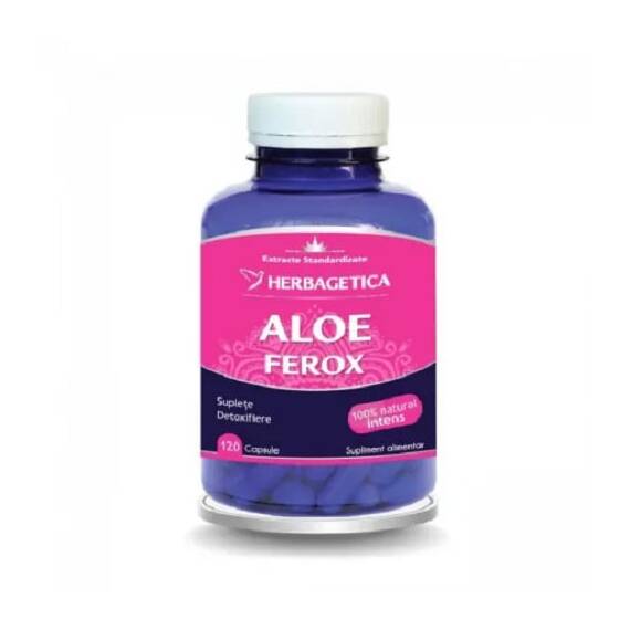 Aloe Ferox 120 capsule Herbagetica - - Roveli
