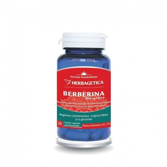 Berberina 30 capsule Herbagetica - - Roveli