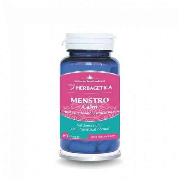 MenstroCalm 60 capsule Herbagetica - - Roveli