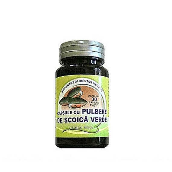 Scoica Verde Pulbere 400 mg 30 capsule Herbavit - - Roveli