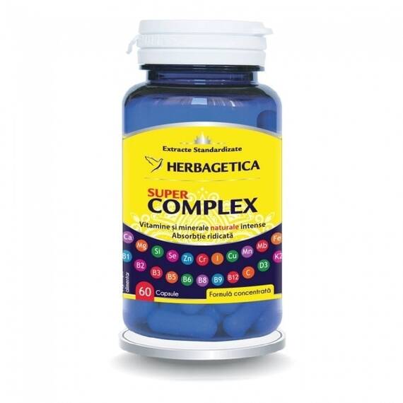 Super Complex 60 capsule Herbagetica - - Roveli
