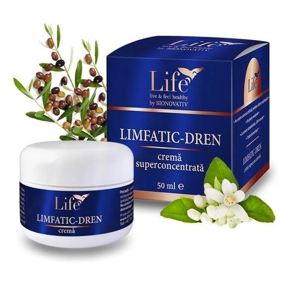 Crema Limfatic-Dren 50 ml Bionovativ Life - - Roveli