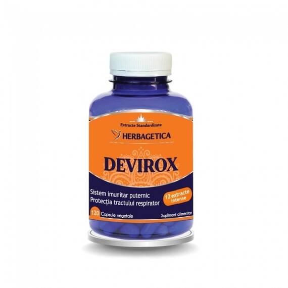 Devirox 120 capsule Herbagetica - Roveli.ro