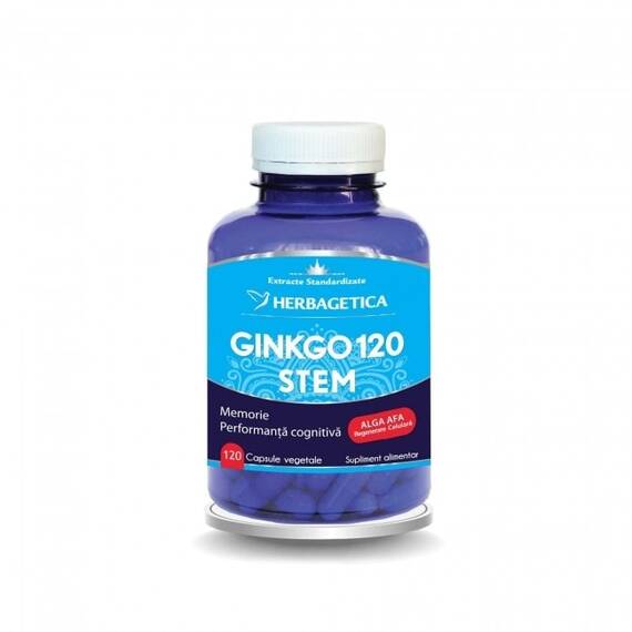 Ginkgo 120 Stem 120 capsule Herbagetica - - Roveli