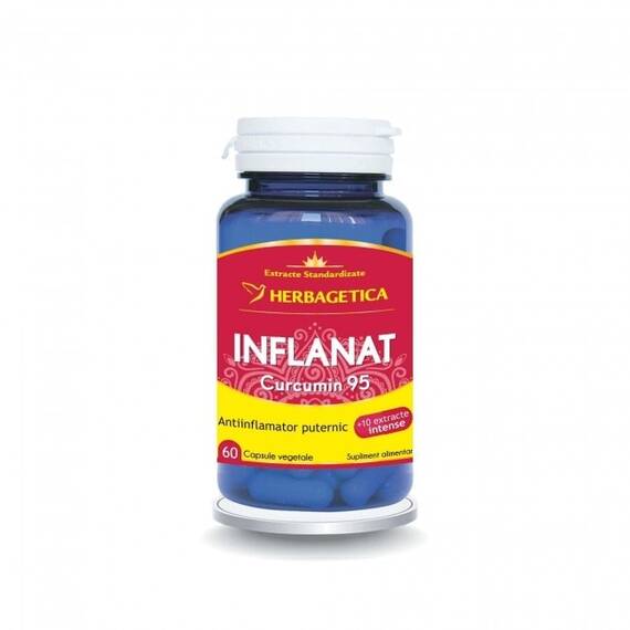 Inflanat Curcumin 95 60 capsule Herbagetica - - Roveli