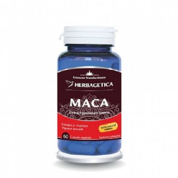Maca 60 capsule Herbagetica - - Roveli