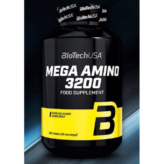 Mega Amino 3200 100 tablete BioTech USA - - Roveli