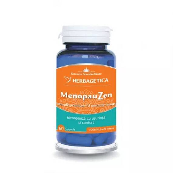 Menopauzen 60 capsule Herbagetica - - Roveli