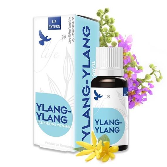 Ulei Esential Integral de Ylang-Ylang 10 ml Bionovativ Life - - Roveli