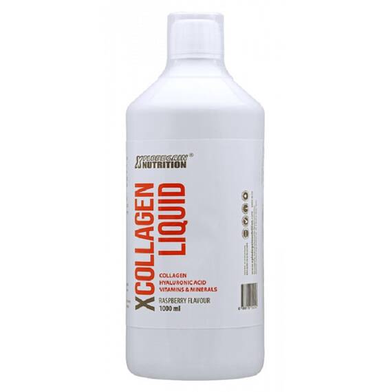 X Collagen Liquid cu Aroma de Zmeura 1000 ml Xplode Gain Nutrition - - Roveli