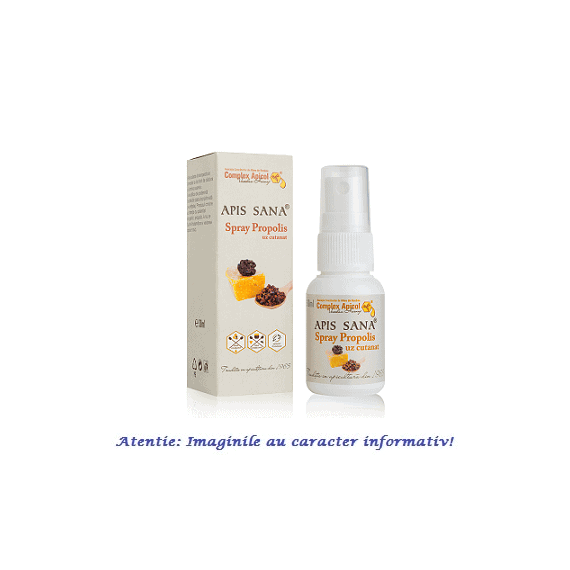 Apis Sana Spray Propolis 30 ml Complex Apicol - - Roveli