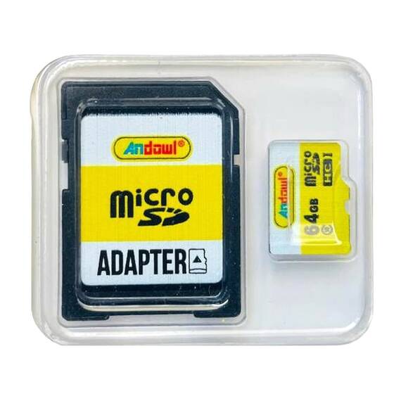 Card microSD TF64, 64GB, adaptor inclus - 2- Roveli